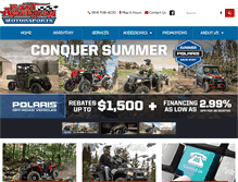Tablet Screenshot of eastamericanmotorsport.com
